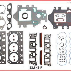 GASKET GM BUICK 3.8L 3800 S/C WITH HEAD BOLTS