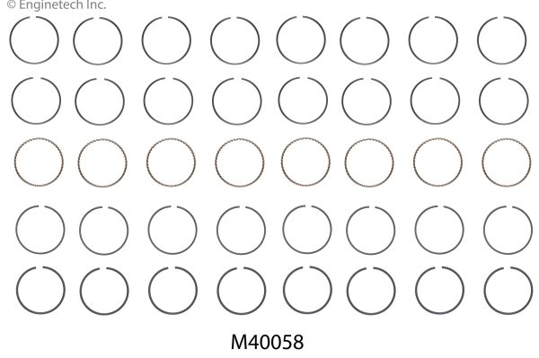 M40058 Piston Ring Set