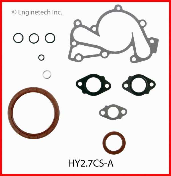 Engine Timing Cover Seal Part Number HY2.7K-2