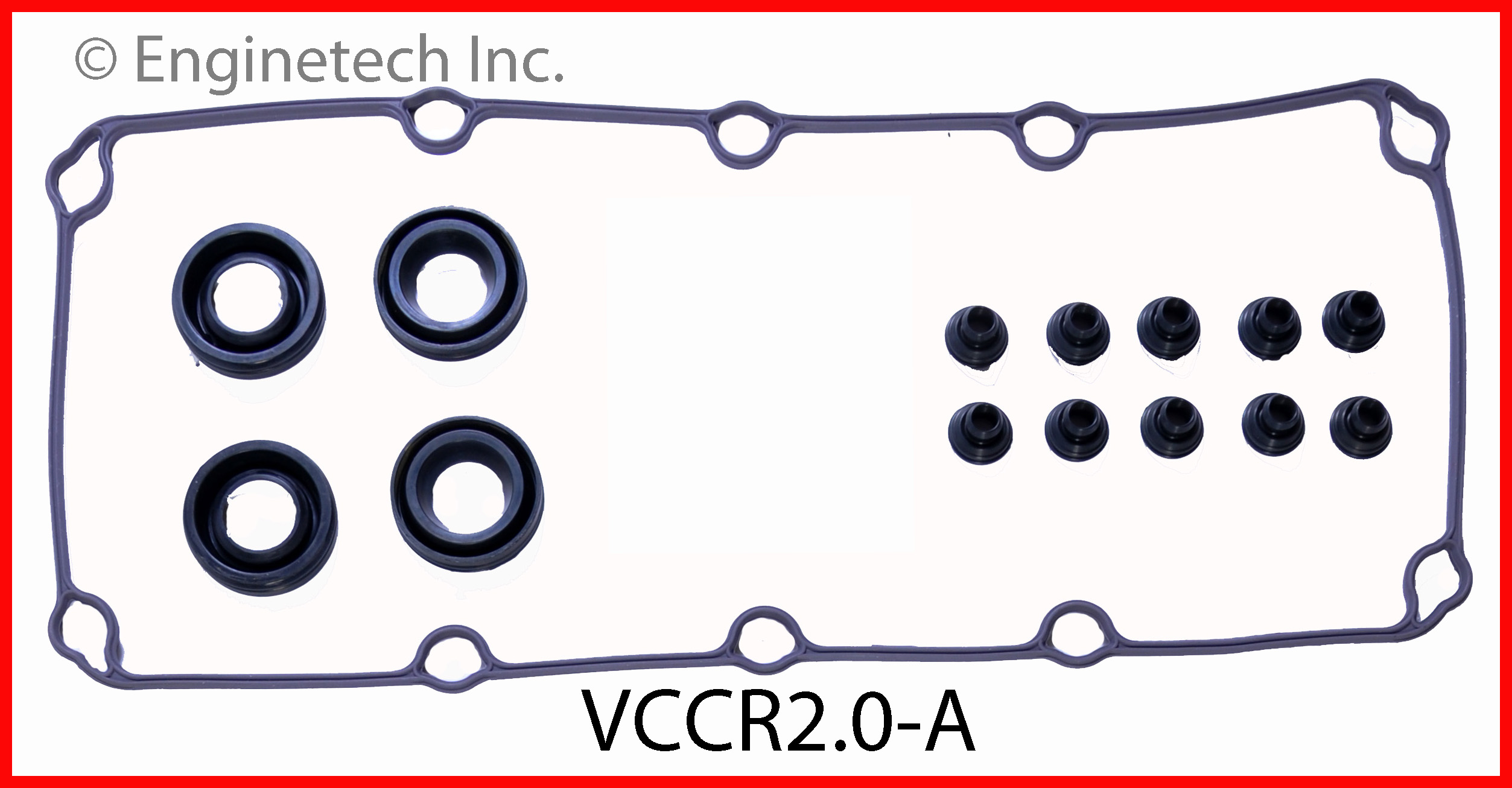 Enginetech S4838 Seal TIMING COVER 262 305 350 W/PLASTIC TIMING COVER 