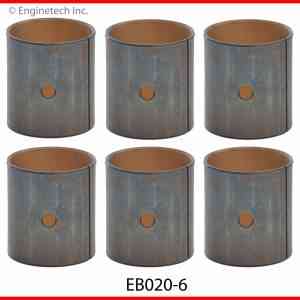 Engine Piston Wrist Pin Bushing Engine Product Number EB020-6 Semi-finished ID.  (6 pack).