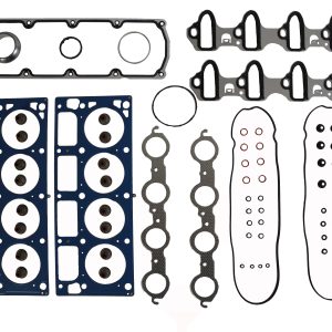 Engine Cylinder Head Gasket Set for  Part Number C293HS-E MLS head gaskets.  With upgraded metal intake gaskets.  Use new            head bolts.